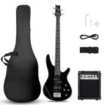 Ktaxon 4-String Electric Bass Guitar & Amp