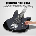 Ktaxon 4-String Electric Bass Guitar & Amp