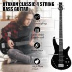 Ktaxon 4-String Electric Bass Guitar & Amp