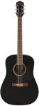 Gretsch Prelude D100 Dreadnought Acoustic Guitar, Black