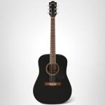 Gretsch Prelude D100 Dreadnought Acoustic Guitar, Black