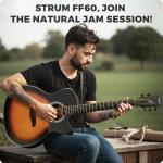 41" Acoustic Guitar Kit for Beginners - Sunburst