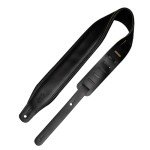Levy's 3" Foam-Padded Black Guitar Strap