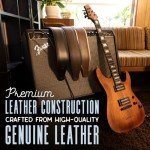 Levy's 3" Foam-Padded Black Guitar Strap