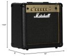 Marshall Amps MG15G Guitar Combo Amplifier