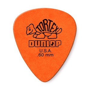 Dunlop Tortex Standard .60mm Orange Guitar Picks - 36 Count