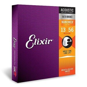 Elixir 80/20 Bronze Acoustic Guitar Strings Set