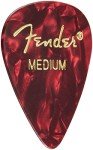 Fender Red Moto Medium Guitar Picks 12-Pack