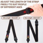 WOGOD Guitar Strap with Picks for Acoustic & Electric