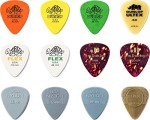 Dunlop 12-Pack Acoustic Guitar Picks Variety Set