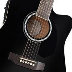 Ashthorpe Thinline Cutaway Acoustic Electric Guitar Package