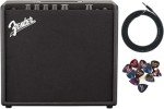 Fender Mustang LT25 Guitar Amp Bundle with Picks