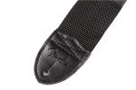 Fender Black Guitar Strap with White Logo
