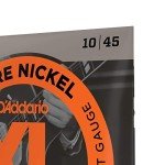 D'Addario XL Pure Nickel Electric Guitar Strings 10-45