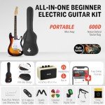 Donner DST-100S 39" Electric Guitar Starter Kit