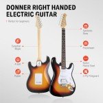 Donner DST-100S 39" Electric Guitar Starter Kit