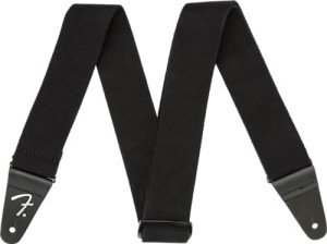 Fender 2" SuperSoft Guitar Strap - Black