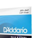D'Addario Silk & Steel Acoustic Guitar Strings 6-Pack
