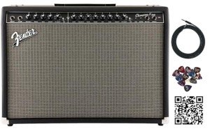 Fender Champion II 100W Guitar Combo Amp Bundle