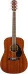 Fender CD-60S All Mahogany Acoustic Guitar Bundle