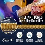 Elixir Nickel Plated Electric Guitar Strings 10-52