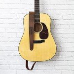 Brown Leather Guitar Strap by Martin C.F