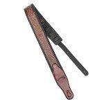 Walker & Williams GB-101 Bourbon Brown Guitar Strap