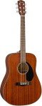 Fender CD-60S All Mahogany Acoustic Guitar Bundle