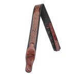 Walker & Williams GB-101 Bourbon Brown Guitar Strap