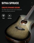 Donner 41" Acoustic Electric Guitar Starter Kit