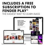 Fender Squier Precision Bass Guitar for Beginners