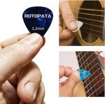 60 Guitar Picks with Organizer Box - Assorted Sizes