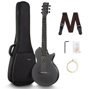 Enya Nova Go Carbon Fiber 1/2 Size Acoustic Guitar