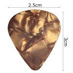 60 Colorful Guitar Picks in 3 Thicknesses