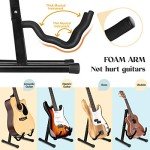 Portable A-Frame Guitar Stand for All Instruments