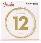 Fender 80/20 Bronze Acoustic Guitar Strings .012-.052