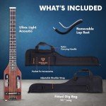 Traveler Ultra-Light Acoustic-Electric Guitar, Antique Brown