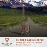 Traveler Ultra-Light Acoustic-Electric Guitar, Antique Brown