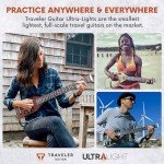 Traveler Ultra-Light Acoustic-Electric Guitar, Antique Brown