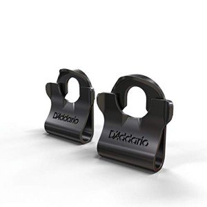 D'Addario Dual-Lock Guitar Strap Locks - Black Set