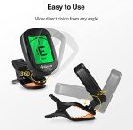 Donner DT-2 Clip-On Chromatic Guitar Tuner