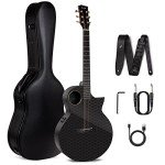 Enya X4 PRO Acoustic Electric Guitar Bundle