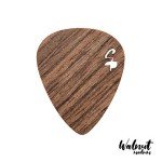 7 Flexible Wooden Guitar Picks in Aluminum Can