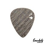 7 Flexible Wooden Guitar Picks in Aluminum Can