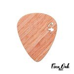 7 Flexible Wooden Guitar Picks in Aluminum Can