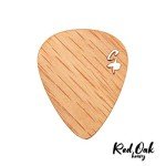 7 Flexible Wooden Guitar Picks in Aluminum Can