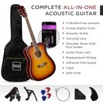 41" Full Size Beginner Acoustic Guitar Starter Set