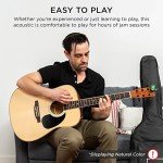 41" Full Size Beginner Acoustic Guitar Starter Set
