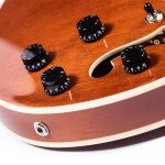Redid RD-100 Semi-Hollow Electric Guitar, Brown