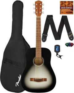 Fender FA-15 Kids Acoustic Guitar Moonlight Burst Bundle
